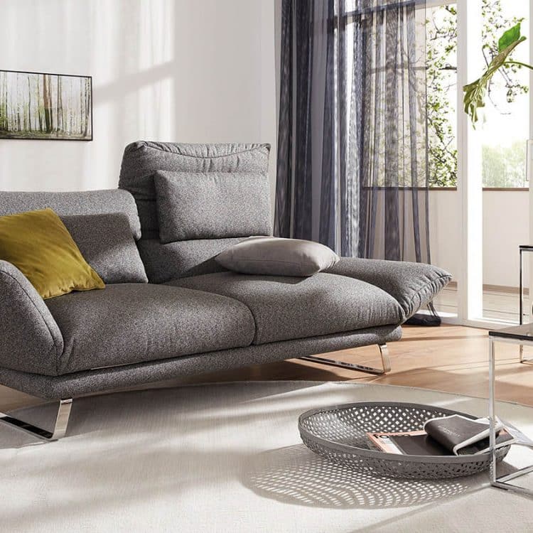 Abbildung Couch grau